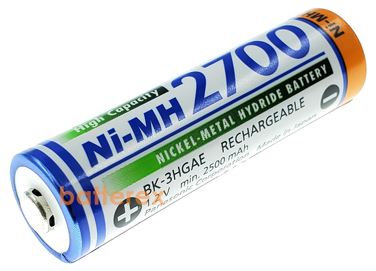 AA Panasonic 2700mah BK-3HGAE