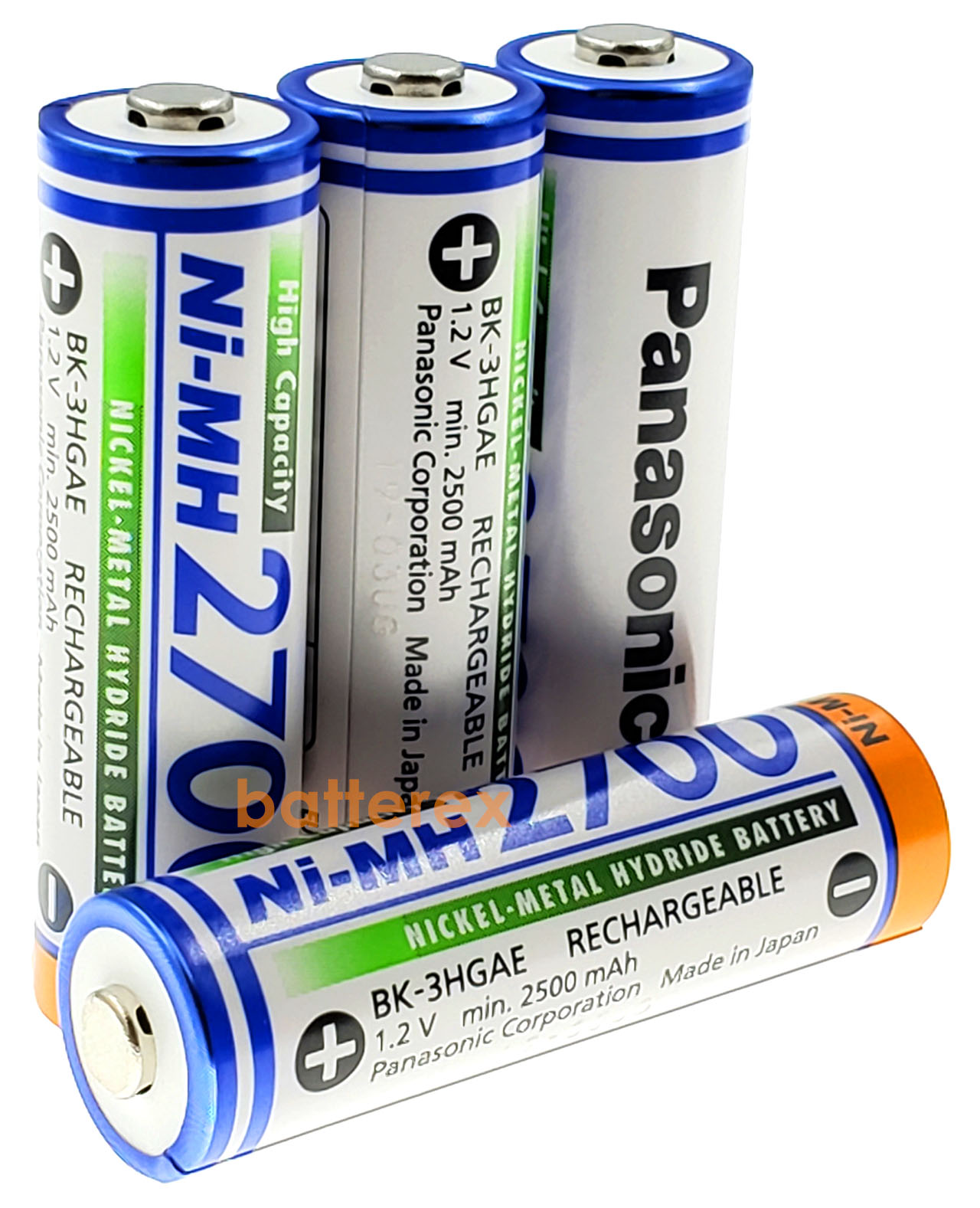 AA Panasonic 2700mah BK-3HGAE
