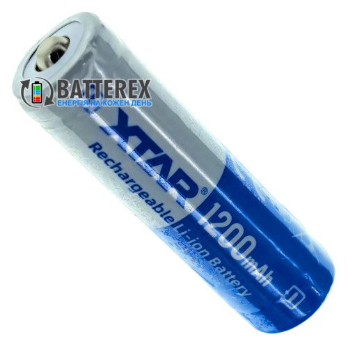 14500 XTAR 1200mah 3.7V 2.5A Protected с защитой