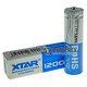 Аккумулятор Li-ion 14500 XTAR 1200mah 3.7V 2.5A Protected с платой защиты
