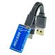Аккумуляторы 16340 CR123A Beston 2100mWh 700mAh 3.0V Protected USB Type-C - упаковка 4 шт. в пластиковом боксе с двойным кабелем для зарядки