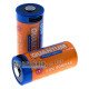 Акумулятор 16340 CR123A Quantum 900mah 3.6V Protected із зарядкою від USB Type-C, поштучно від 1 шт.