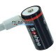 Акумулятор 16340 CR123A Soshine 550mah 3.7V Protected із зарядкою від USB Type-C