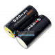 Аккумулятор 16340 CR123A RCR123 Soshine 600mah 3.0V LiFePO4 Protected