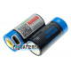 Аккумулятор 16340 CR123A с зарядкой от USB Vapcell 800mah 3,6V Protected с защитой 