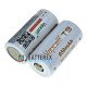 Акумулятор літій-іонний Li-ion 16340 CR123A RCR123A INR Vapcell T9 950mah 3.7V 3A без захисту, стандартна довжина 34мм