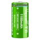 Акумулятор літій-іонний Li-ion 16340 CR123A RCR123A INR Vapcell T11 1100mah 3.6V 3A без захисту, стандартна довжина 35мм