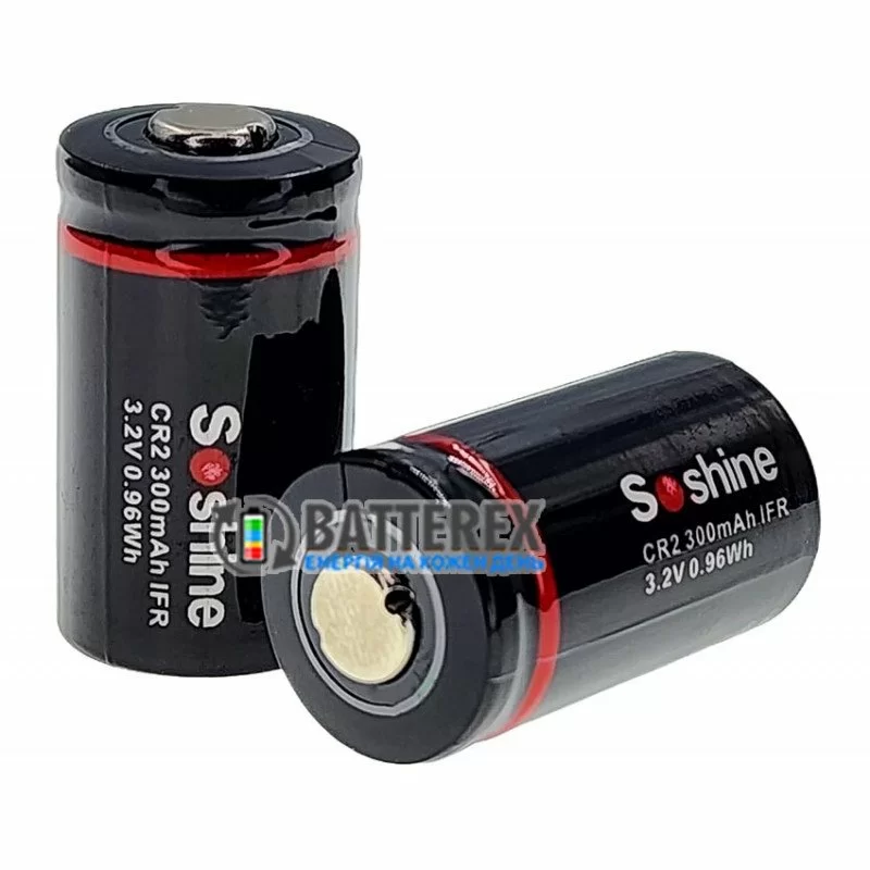 Зарядное устройство на 2x CR2/CR123 LiFePO4 Soshine S5-Fe и 2