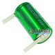 Акумулятор 18350 високої ємності Vapcell F14 INR 1400mah 3.6V 3A із виводами під пайку