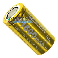 18350 Vapcell H16 INR 1600mah 3.6V 5A максимальна ємність