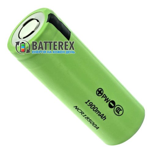 18500 Panasonic NCR18500A PW min.1900mah 3.6V 5A, оригінал, нова версія