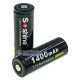 Аккумулятор Li-ion 18500 Soshine 1400mah 3.7V Protected с защитой