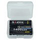 Аккумулятор Li-ion 18500 Soshine 1400mah 3.7V Protected с защитой