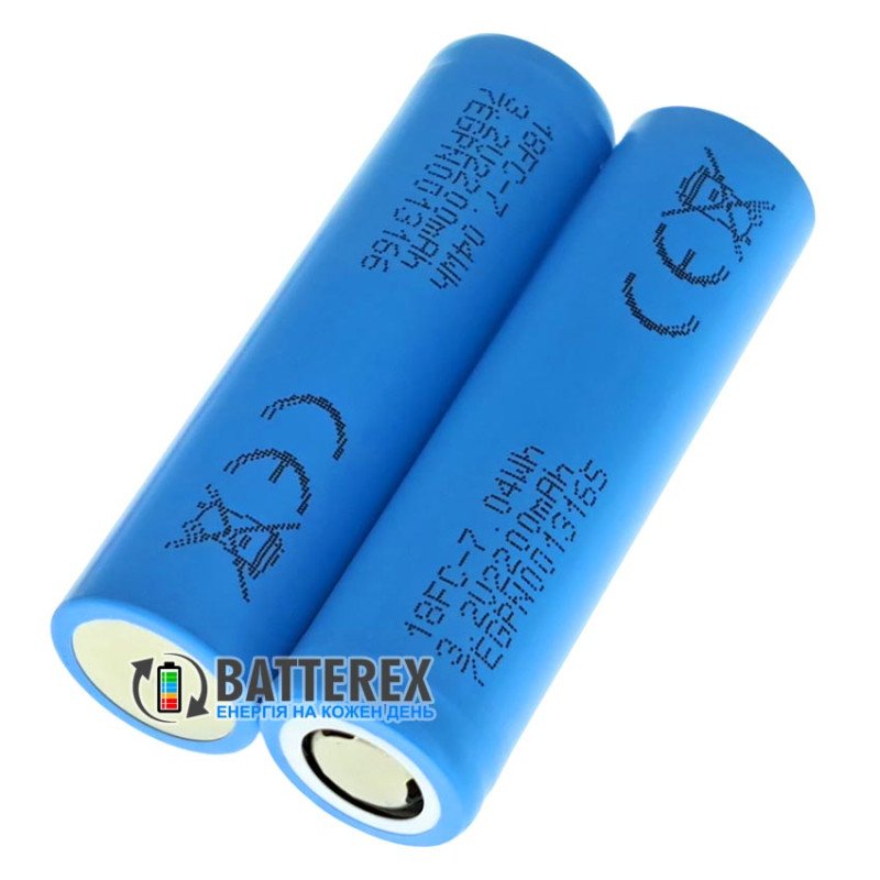 Аккумулятор 18650 LiFePO4 JGNE JGCFR18650 2200mah 3.2V 6.6A