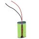 Аккумуляторная сборка 1S2P 3.7V 7000mah с платой BMS из 2 аккумуляторов 18650 Panasonic NCR18650GA 3500mah, силиконовые провода, термоусадка, для музыкальной колонки, для фонаря