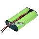 Аккумуляторная сборка 1S2P 3.7V 7000mah с платой BMS из 2 аккумуляторов 18650 Panasonic NCR18650GA 3500mah, силиконовые провода, термоусадка, для музыкальной колонки, для фонаря
