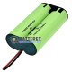 Аккумуляторная сборка 1S2P 3.7V 7000mah с платой BMS из 2 аккумуляторов 18650 Panasonic NCR18650GA 3500mah, силиконовые провода, термоусадка, для музыкальной колонки, для фонаря