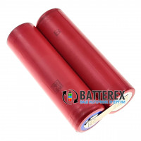 Збірка 2S 7.4V 10A 3500mah з 2х акумуляторів 18650 Sanyo NCR18650GA