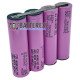 Сборка 2S2P 8.4V 7000mah из 4х аккумуляторов 18650 Samsung INR 35E 3500mah для роутера, бесперебойника