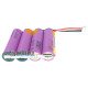 Батарея 2S2P 8.4V 7000mah із дротами та конектором із 4х акумуляторів 18650 Samsung INR 35E 3500mah для роутера, ДБЖ