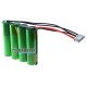 Збірка 2S2P 8.4V 7000mah із дротами та конектором 5-pin із 4х акумуляторів 18650 LG INR18650 MJ1 3500mah для UPS, ДБЖб роутера, безперебійника
