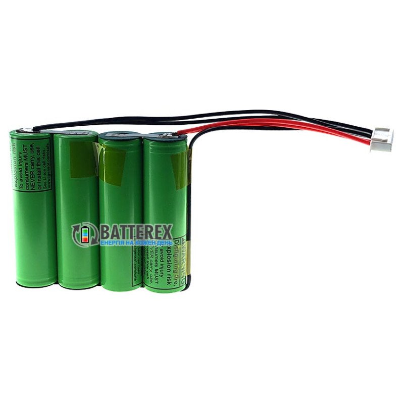 Збірка 2S2P 8.4V 7000mah із дротами та конектором 5-pin із 4х акумуляторів 18650 LG INR18650 MJ1 3500mah для UPS, ДБЖб роутера, безперебійника