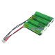 Збірка 2S2P 8.4V 7000mah із дротами та конектором 5-pin із 4х акумуляторів 18650 LG INR18650 MJ1 3500mah для UPS, ДБЖб роутера, безперебійника