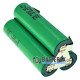 Збірка 3P1S 3.6-4.2V 7500mah із 3х акумуляторів 18650 Samsung 25R 2500mah 20A, паралельне з'єднання акумуляторів, трикутна форма