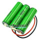 Акумуляторна збірка 3S 12V 10A 3500mah із платою BMS 3S FL15A із балансуванням із 3 акумуляторів 18650 LG MJ1 3500mah, силіконові дроти, термоусадка