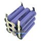 Аккумуляторная сборка 3S3P 11.1-12.6V 30A 10200mah из 9 аккумуляторов 18650 BAK N18650CP-34E 3400mah