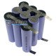 Аккумуляторная сборка 3S3P 11.1-12.6V 30A 10200mah из 9 аккумуляторов 18650 BAK N18650CP-34E 3400mah
