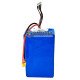 Акумуляторна збірка 6S10P 35000mah 21.6-25.2V 100A з 60 акумуляторів 18650 LG INR MJ1 3500mah для БПАК Лелека