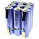Сборка 3S3P 12V 8700mah из 9 аккумуляторов 18650 Samsung 29E 2900mah 10А (прямоугольная)
