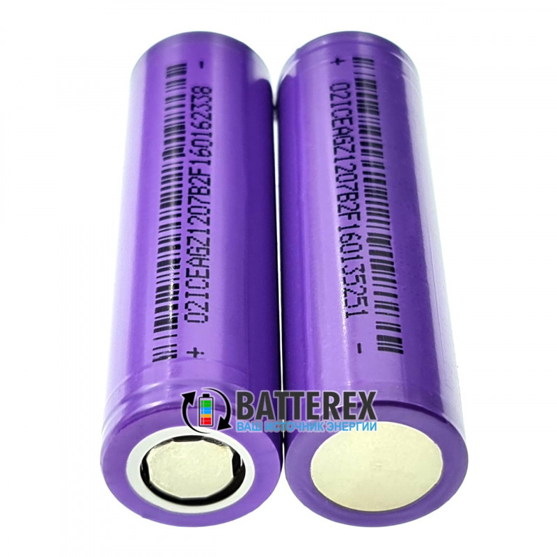 Аккумулятор 18650 DLG NCM18650-260-3C 2600mAh 3.6V - постоянный ток 7.8A - без защиты