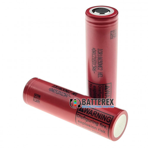 18650 LG HE2 2500mah 20A 3.7V высокотоковый, оригинал Корея