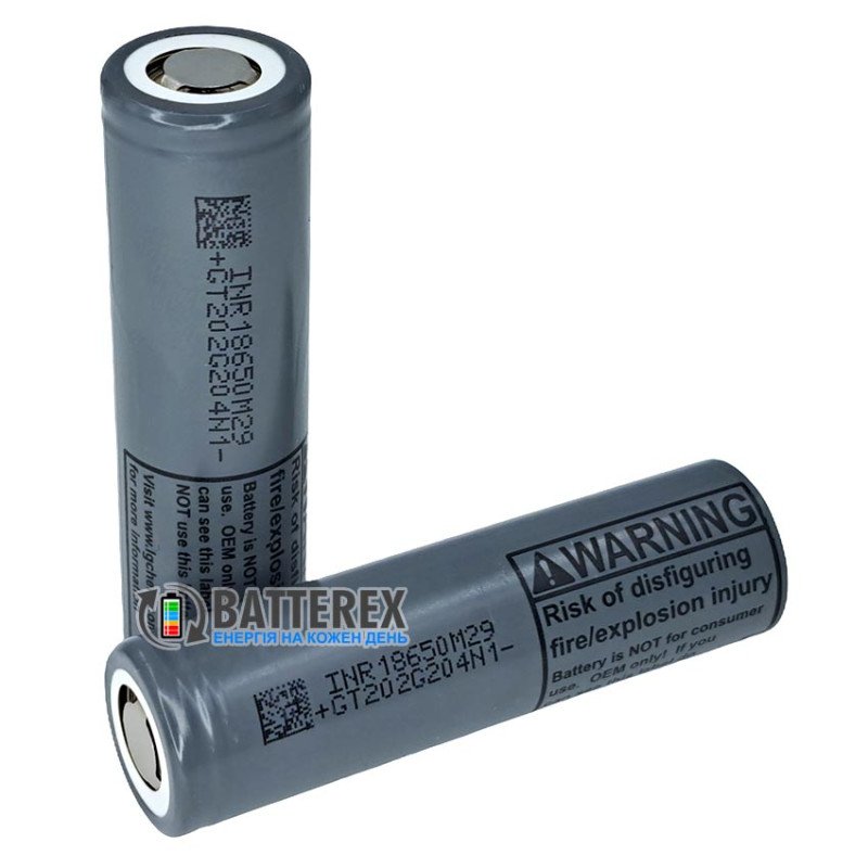 18650 LG INR M29 2850mah 6A 3.7V Li-ion аккумулятор 18650 без защиты