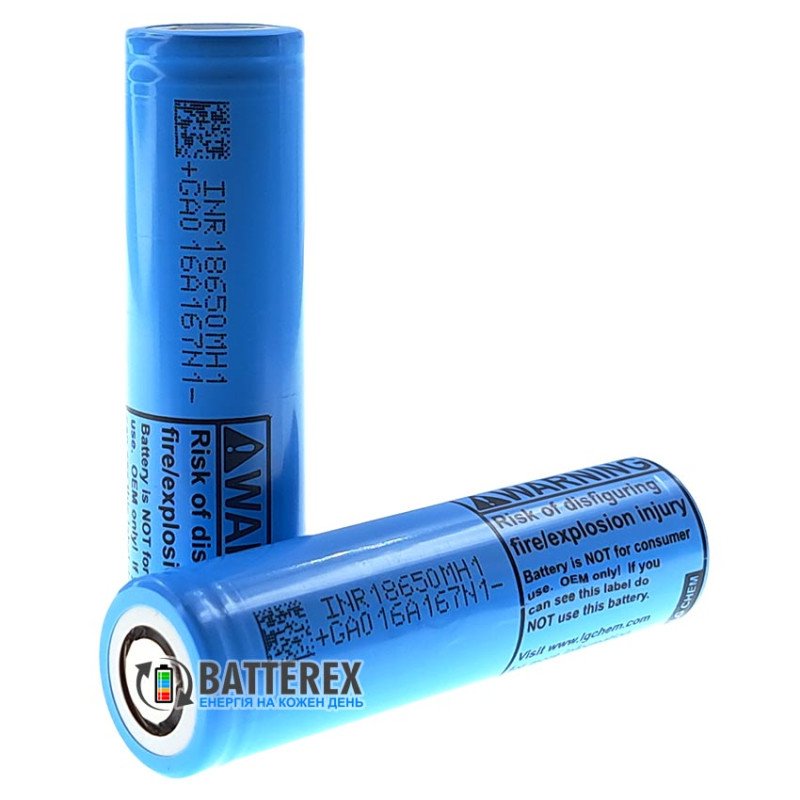 Аккумулятор 18650 LG INR MH1 3200mah 10A 3.6V, оригинал Корея