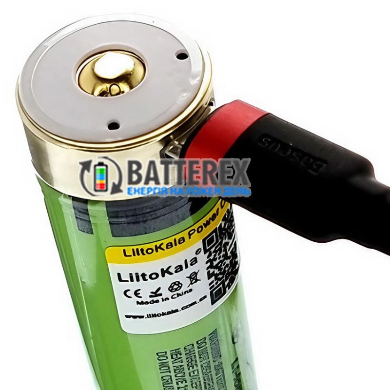 Акумулятор Li-ion 18650 Liitokala Lii-34B-USB 3400 mah Protected із платою захисту та зарядкою від USB Type-C 