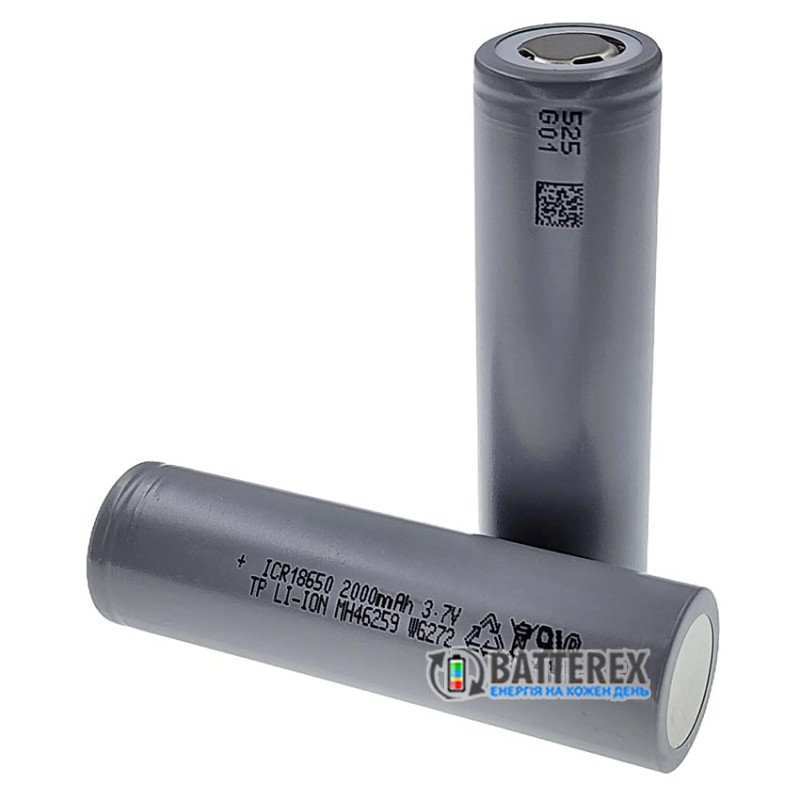 Акумулятор 18650 високотоковий Tenpower 20SG 2000mAh 3.6V - постійний струм віддачі до 30A