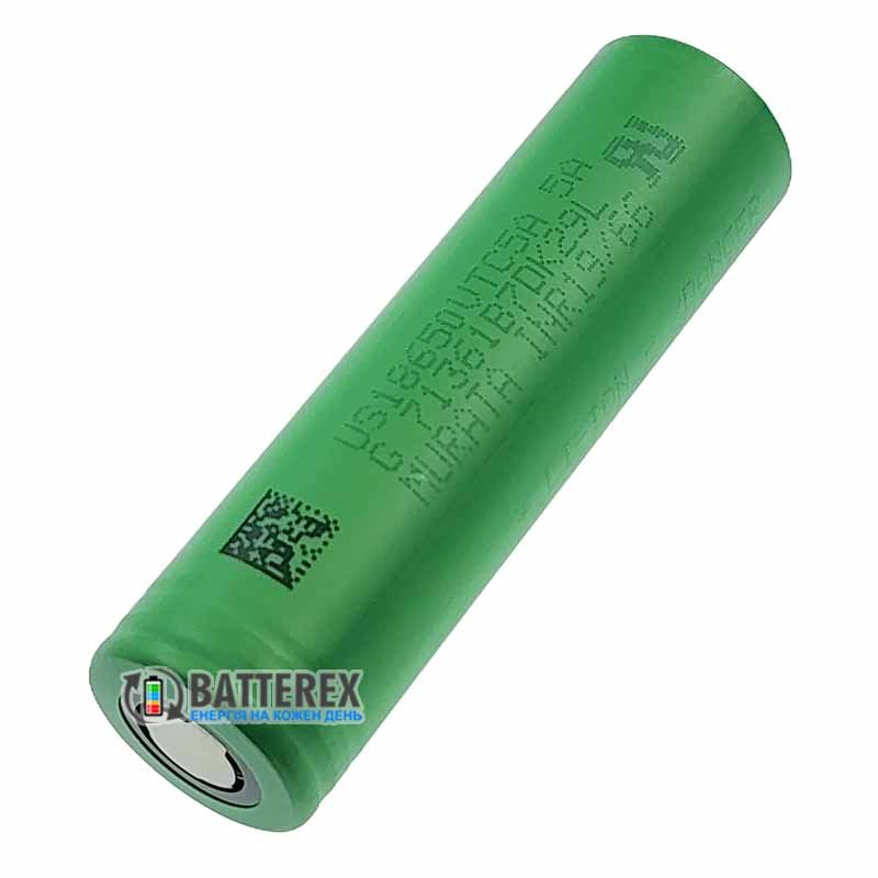 Аккумулятор Li-ion 18650 Sony Murata VTC5A 3.6V 2600mAh высокотоковый 35A/100A  - оригинал Япония