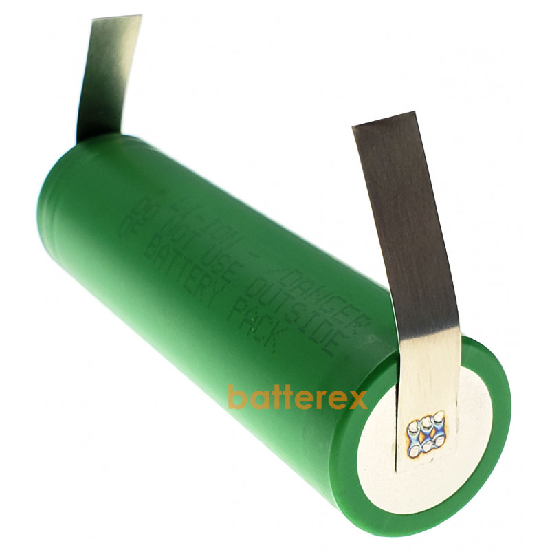 Аккумулятор 18650 Sony Murata VTC5A 2600mAh 35A высокотоковый с выводами под пайку, оригинал Япония