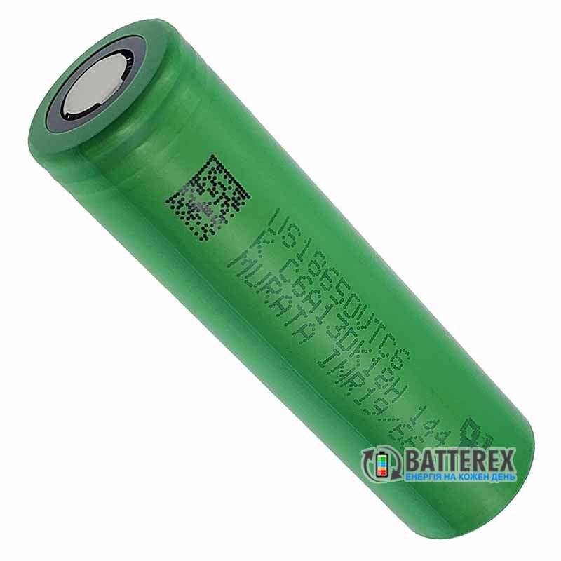 VTC6 Sony Murata US18650 3120mAh 30A - високотоковий акумулятор 18650 - оригінал Японія