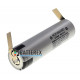 Аккумулятор Li-ion 18650 Panasonic NCR18650BD 3200mah 3.6V 10A с выводами под пайку