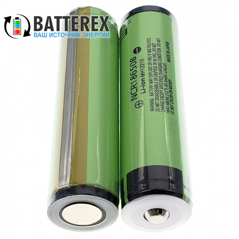 Аккумулятор 18650 с платой защиты Panasonic NCR18650B 3.7V 3400mah Protected