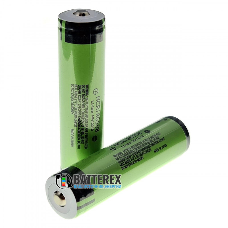 Аккумулятор 18650 с платой защиты Panasonic NCR18650B 3.7V 3400mah Protected