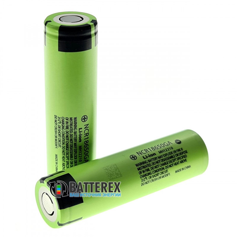 Аккумулятор 18650 Panasonic NCR18650GA 3500mah 3.6V 10A - оригинал