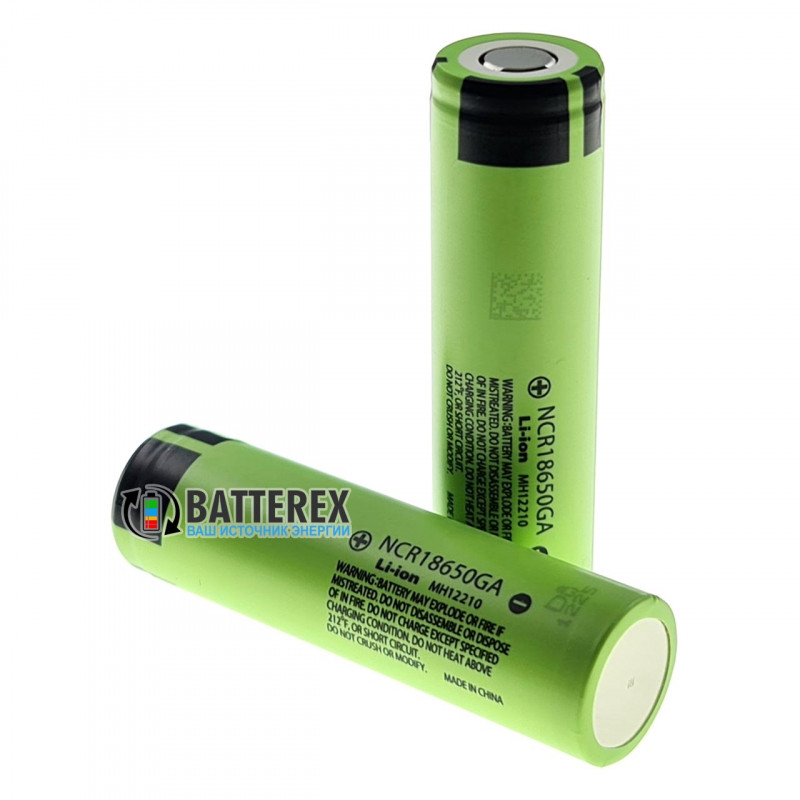 Аккумулятор 18650 Panasonic NCR18650GA 3500mah 3.6V 10A - оригинал