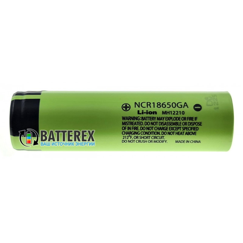 Аккумулятор 18650 Panasonic NCR18650GA 3500mah 3.6V 10A - оригинал