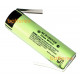 Аккумулятор 18650 под пайку Panasonic 3400mah 3,7V без защиты