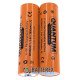 Акумулятор 18650 Quantum INR18650TT 3800mah 3.6V 8A Button Top із виступаючим контактом плюс